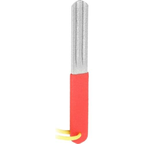 Fishhook Sharpening Whetstone Double Side 400/800 Grits Diamond Fish Hook Grinding File Abrasives Tools Accessories