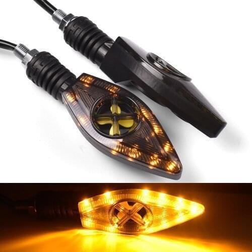 Motorcycle Turn Signal Lights Moto Amber Indicators Flash Flowing Lamp For BMW S1000R S1000 Benelli be300 be600 tnt/be 300 600