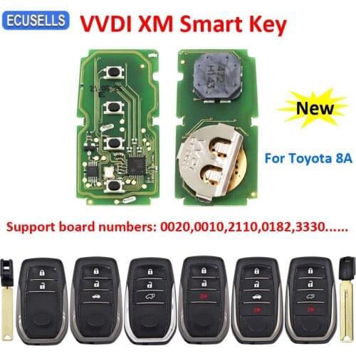 Xhorse VVDI XM Smart Key Universal Remote Control Circuit Board Support Reuse For Toyota 8A for Key Tool Max Plus VVDI2