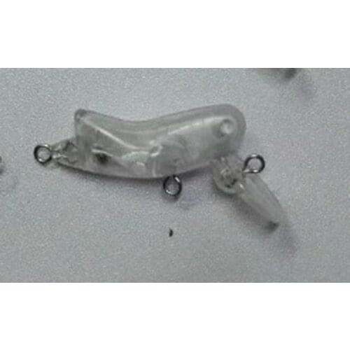 1pcs Unpainted Crankbait Fishing Blank Lure Body 2 Inch 1/10 OZ Blank lures JS#8053