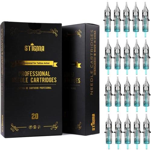 Tattoo Cartridge Needle 20PCS RL/M1/RM Professional Disposable Semi-Permanent Eyebrow Lip Makeup Needles For Tattoo Machine Pen