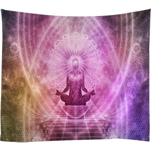 Dreamlike Mandala Tapestry Wall Hanging Sandy Beach Throw Rug Blanket Camping Tent Travel Mattress Bohemian Sleeping Pad