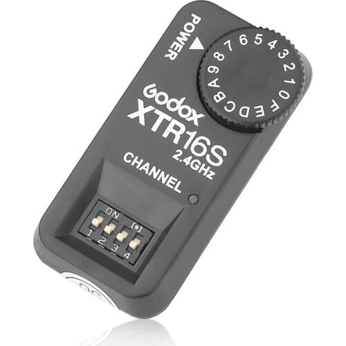 Godox XTR-16S 2.4G Wireless X-system Remote Control Flash Receiver for VING V860 V850