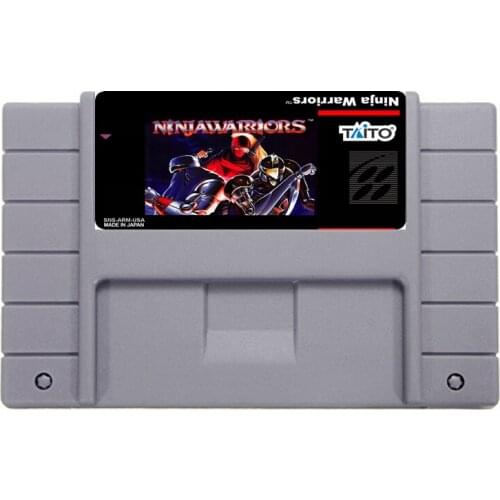 Hot Selling 16bit 46pin Super Game Card - Ninja Warriors