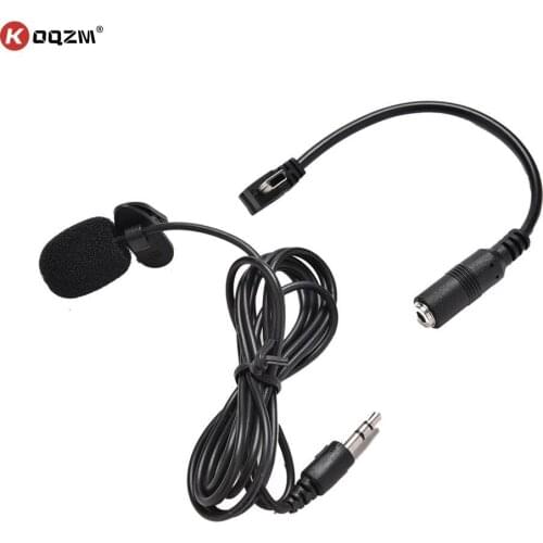 New 3.5mm Active Clip Microphone With Mini USB Audio Adapter Mic Cable For Gopro Hero 3 3+ 4 Action Camera Accessories Kits