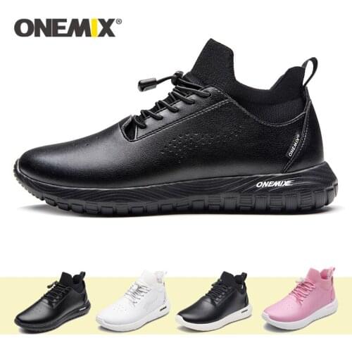 ONEMIX new light running shoe men Multifunctional sports shoes trekking shoes for men Soft and comfortable sneakers men