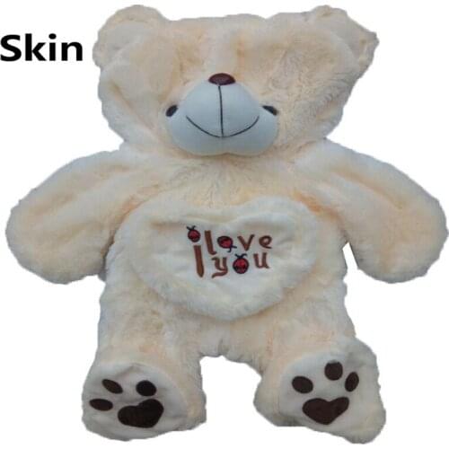 50CM 70CM 90CM 110CM Cuddle Teddy Bear SKIN Doll Plush Toy