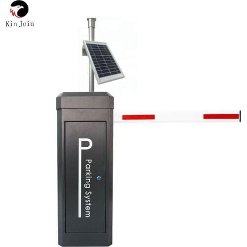 Dc 24v Servo Motor Toll Gate Barrier Automatic Barrier Gate Support Solar System