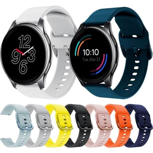 Replacement Silicone Strap For Oneplus Watch Smartwatch Band Wristband Bracelet Watchband Replace Accessories Straps