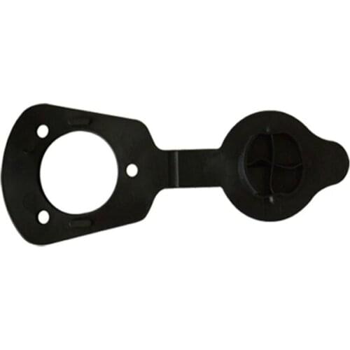 Black color CAP and GASKETS for flush mount fishing rod Rack holders