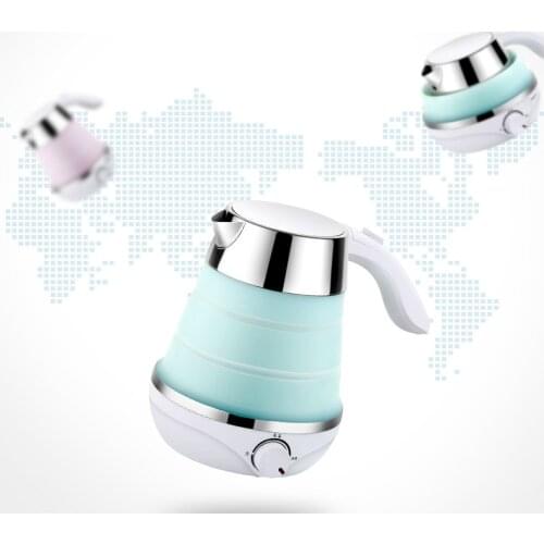 Travel electric kettle mini folding home automatic power cut