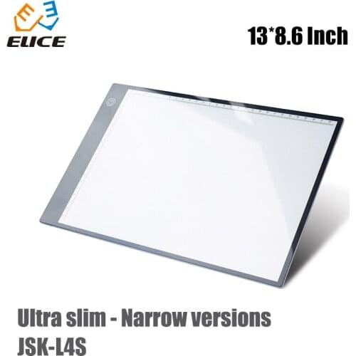 ELICE 1 SET A4 super thin mini digital drawing tablet bigger switch symbol LED illuminate tracing light table for designer