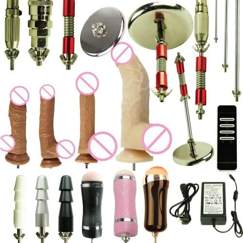 FREDORCH F11 24 Types Premium Sex Machine Attachment ,Quiet, 360 Angle Machine,Turbo Gear with Dildo and Suction Cup
