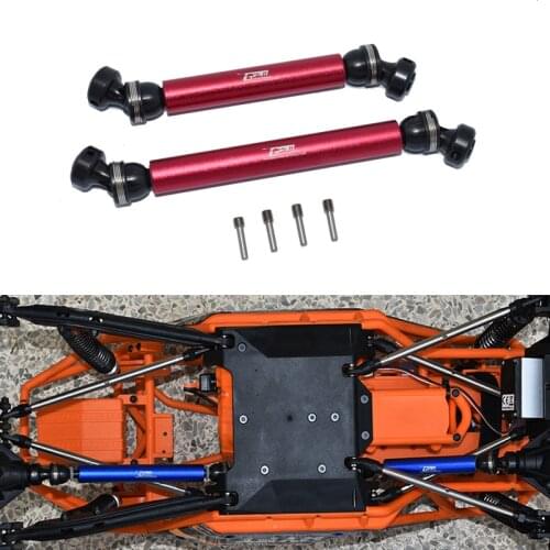 GPM STEEL+ALUMINIUM FRONT+REAR CVD DRIVE SHAFT LOSI 1/10 LASERNUT TENACITY ULTRA 4 ROCK TACER-LOS03028 LOS232023 LU4013