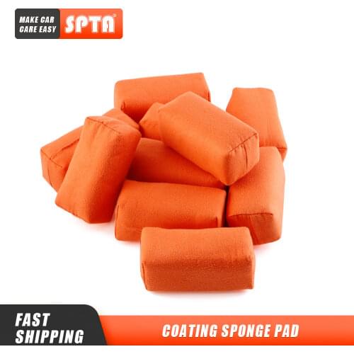 Bulk Sale) SPTA Car Crystal Plated Sponge Block Coating Sponge Pad Special Sponge For Car Crystal Plating Soft Coating Pad