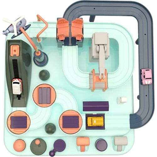 Car Adventure Toy, Smart Wheels Race Play Flexible Car Track Skill Development