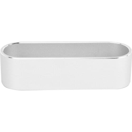 Vaydeer Business Card Box Metal Business Card Case Alloy Business Card Box Business Card Storage Box Case for Office,Silvery