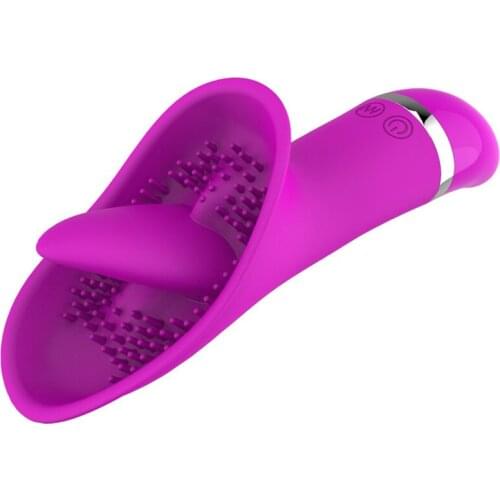 Sucker Vibrator Tongue Clit Powerful Vibrating Nipple Sucking Blowjob Clitoris Stimulator Etotic Sex Toys for Women Masturbator