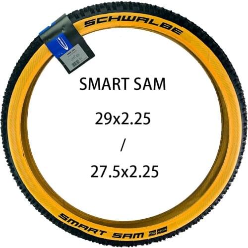 Schwalbe Bicycle Tire SMART SAM 29x2.25 Ultralight Anti-punture 27.5x2.25 MTB Wire Tires Cycling Equipments