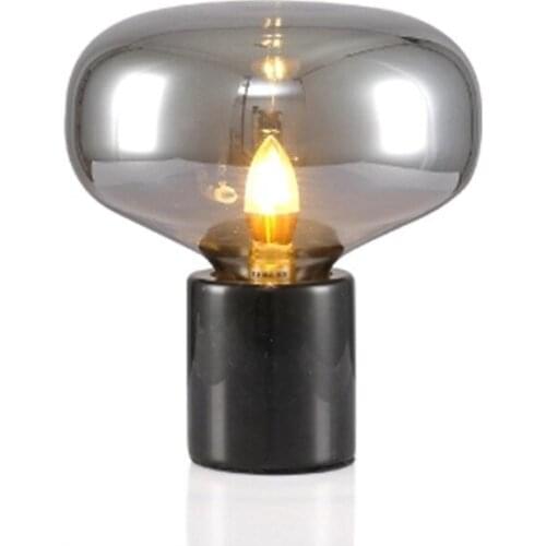 Light luxury postmodern contracted soft outfit marble example room living room desk lamp of bedroom the head of a bed