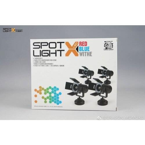 DRAGON MOMOKO LED spot light ( UV blue white green 4 color ) for model show