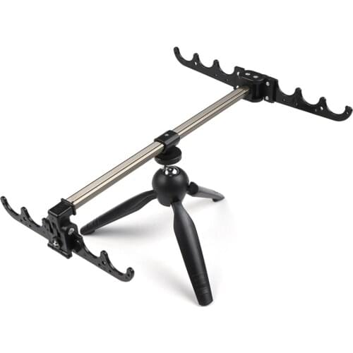 Fishing Rods Stand Luminous Carp Pod Holder Aluminum Alloy Fishing Pole Pod Holder Bracket Fishing Tackle Fishing Accessory