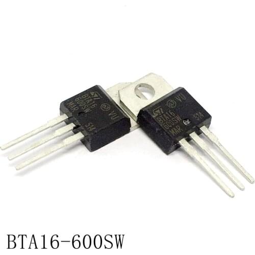 TRIAC BTA16-600SW TO-220 16A/600V 10pcs/lots new in stock
