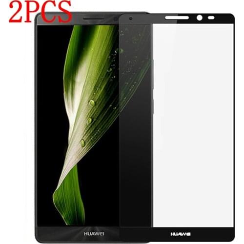 2PCS Full Glue Full Cover Tempered Glass For Huawei Mate 8 Screen Protector protective film For Huawei Mate 8 Mate8 glass