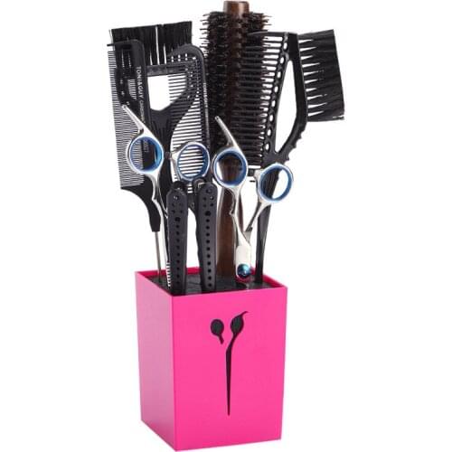 1 Pcs Scissors Storage Box Hair Salon Storage Shelf Household Combs Clamps Storage Box Scissor Holder Barber Tool