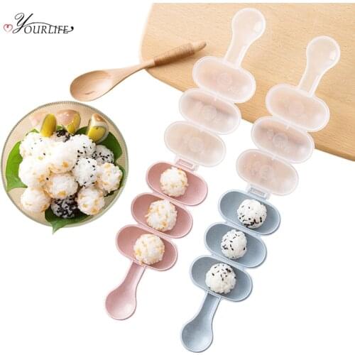 OYOURLIFE 1pc Creative Onigiri Molds DIY Ball Shape Sushi Maker Baby Rice Ball Mould Kitchen Tools