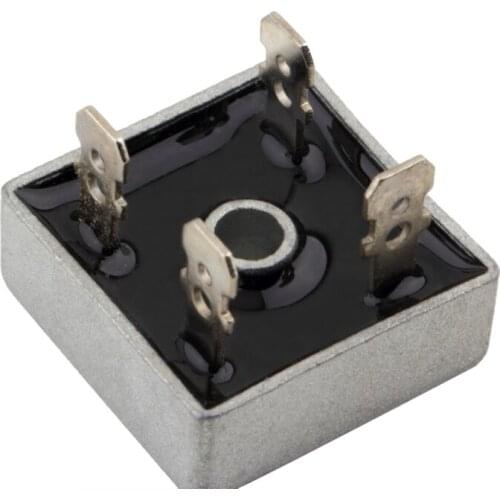 High Quality 1Pc 50 Amp 50A Metal Case 1000V Diode Bridge KBPC5010 1000 Volt Bridge Rectifier DropShipping