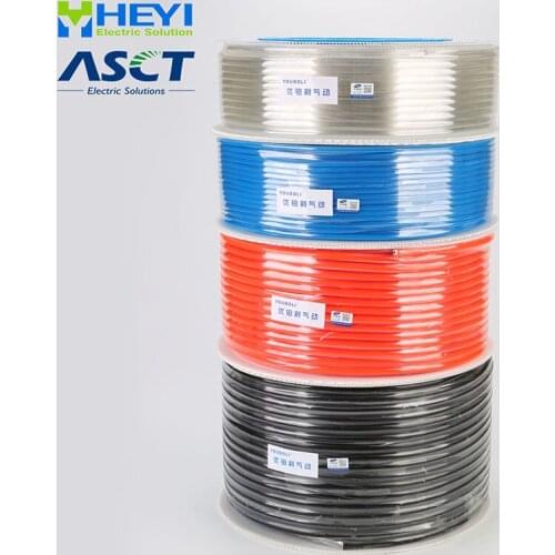 16mm*12mm 100m High pressure Pneumatic Component PU Tube 16mm OD 12mm ID Air Line Polyurethane Hose for Compressor