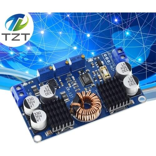 TZT LTC3780 DC-DC 5-32V to 1V-30V 10A Automatic Step Up Down Regulator Charging Module Power supply module