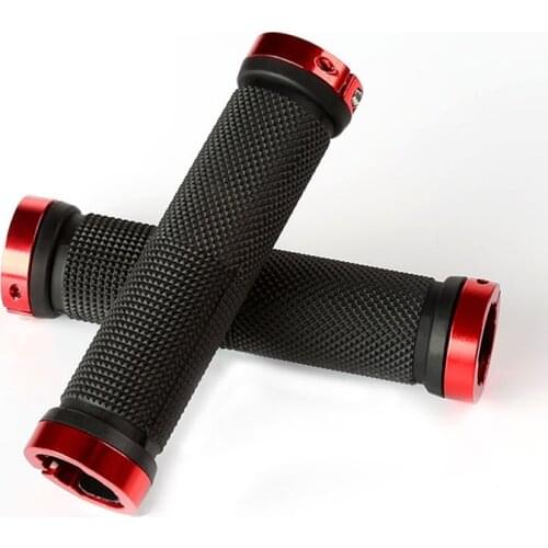 Cycling Mountain Bike Bicycle Grips Handlebar Handle Bar Grips End LOCK-ON Bike Grips Bicycle Accesorries