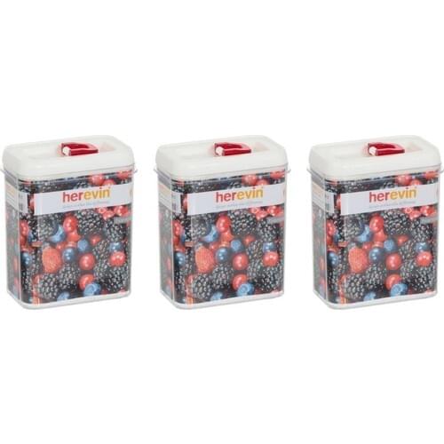 Herevin Triple 1,8 Lt Plastic Storage Container White