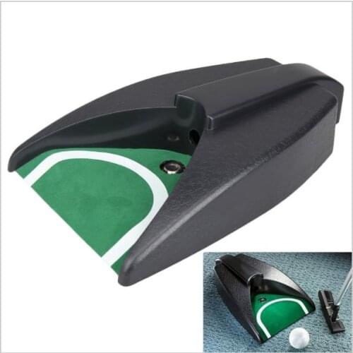 Indoor golf autoreturn hole cup pratice set Golf Ball Kick Back Automatic Return Putting Cup Device Training Aid