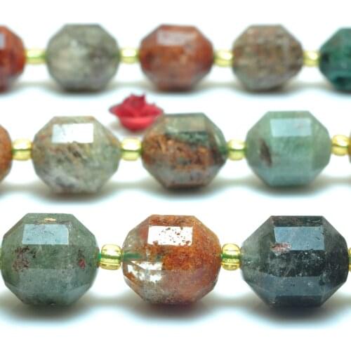 Natural Phantom Quartz Faceted Double Terminated Point Loose Beads Wholesale Gemstone Semi Precious Stone Diy Jewelry Making