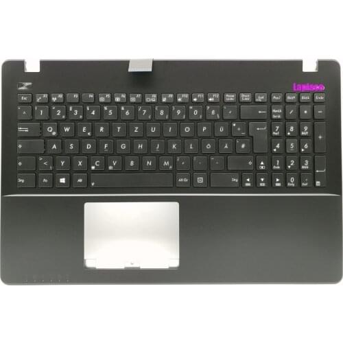 New Genuine DE/GR/German Tastatur for Asus X550C X550CA X550CC X550CL Keyboard Topcase with Black palmrest