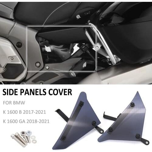 NEW Motorcycle Side Panels Fill Fairing Cowl Cover Tank Plates Trim For BMW K1600B K1600GA K1600 Grand America / B K 1600 B GA