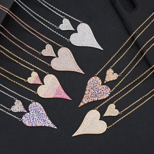 Mothers Day Gift Trendy Dainty Initial Chokers Necklace Personalized Heart Stackable Necklaces for women girlfriend Wife gifts