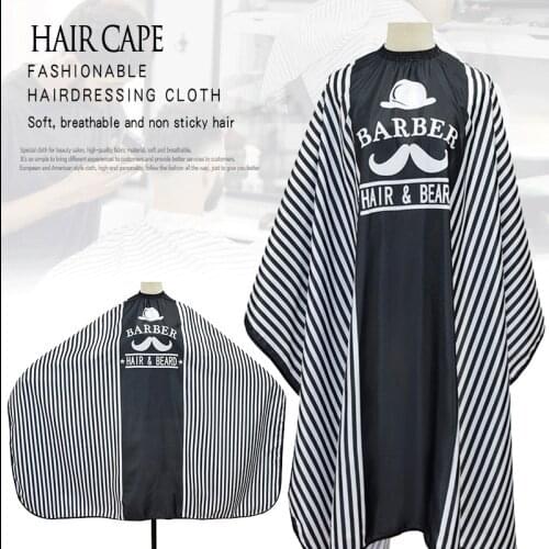 Large size cloth for barber shop Haircut Non-stick hair apron Hairdressing shawl Anti-static cloth for hair salon