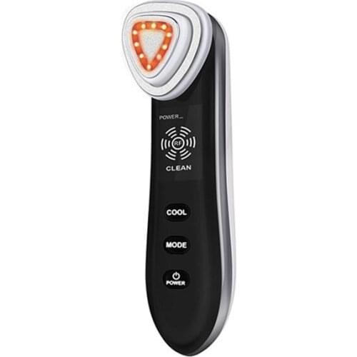 RF EMS Face Lifting Wrinkle Removal Beauty Device 3 Color LED Galvanic Radio Frequency Ionic Multi Functional Beauty Machine