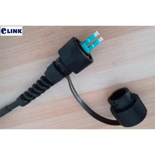 10pcs ODVA-LC ODVA-SC waterproof connector & adapter socket plug ftth fibra optica ELINK