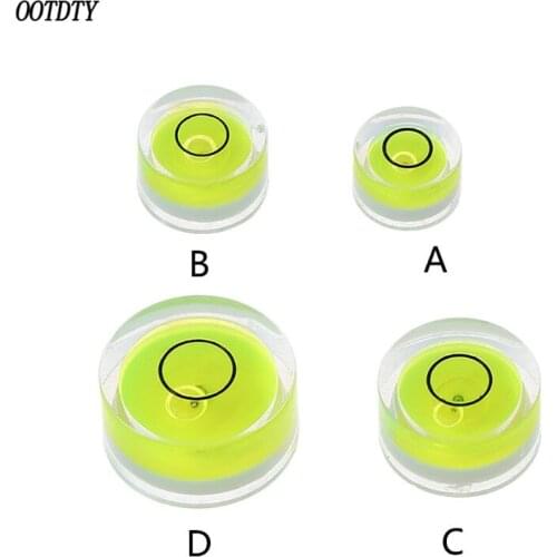 5pcs Round Bubble Level Mini Spirit Level Bullseye Level Measurement Instrument