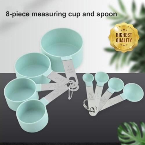 8pcs Measuring Spoons Set Teaspoon Coffee Sugar Scoop Cake Baking Measuring Cups Kitchen Cooking Baking Tools Kitchen Tools