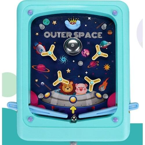 Children Pinball Games Desktop Pinball Game Machine Fun Parent-Kid Interactive Educational Toys Kids Table Shooting Board Games