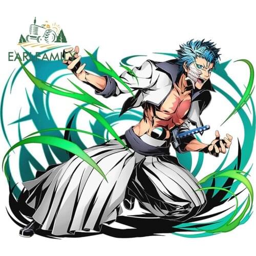 EARLFAMILY 13cm x 10.3cm for Bleach RV Car Stickers Cartoon Motorcycle Decal Windshield Personality Refrigerator Car Assessoires