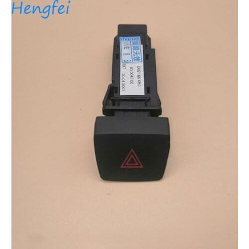 HengFei car accessories Hazard light switch for Mazda 2 Demio 2007~15 Emergency switch Double flash switch Safety warning light