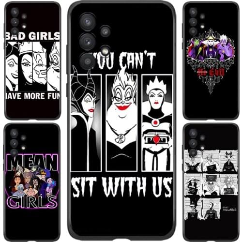 Disney villains combo For Samsung A91 A72 A71 A52 A51 A42 A41 A32 A31 A22 A21S A12 A11 A03 A02S A01 5G Phone Case