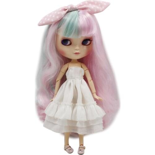 Blyth doll icy licca body 280BL1017/4006 New Dream Fairy Blend Curls joint body 1/6 30cm gift toy